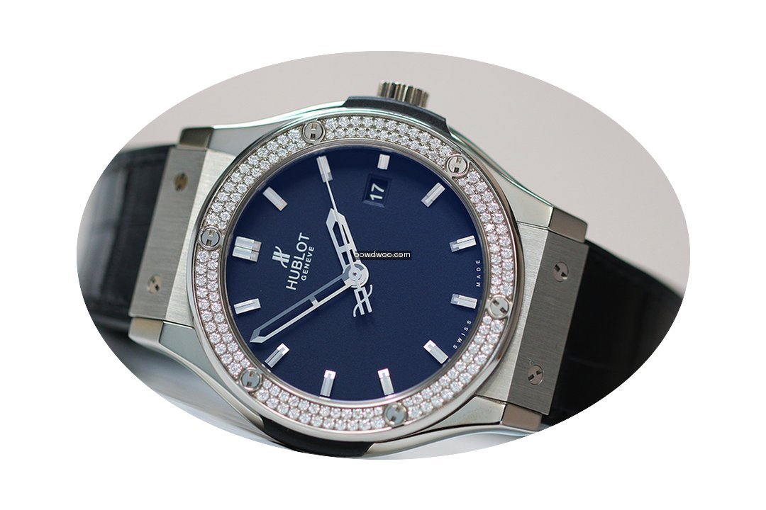 Hublot CLASSIC FUSION TITANIUM DIAMONDS...