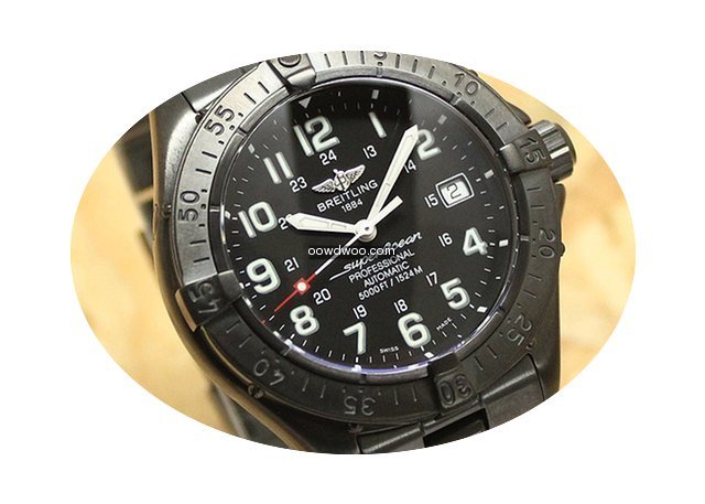 Breitling Superocean DLC Coated...
