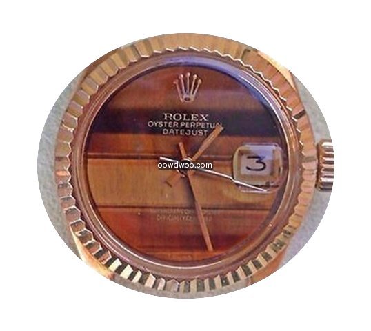 Rolex Ladies 6917 President Head18k Yell...
