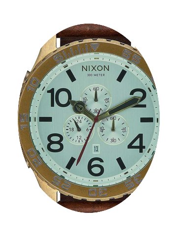 Nixon A124-2223 51-30 Chrono Leather Bra...