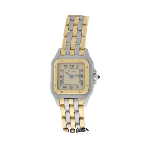 Cartier Mint Ladies Panthere Three Row 1...