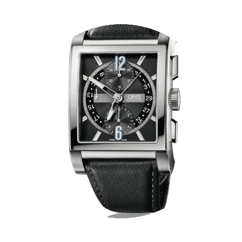 Oris Rectangular Titan Chronograph 01 67...