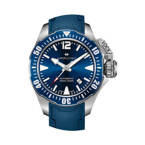 Hamilton Khaki Navy Frogman Automatikuhr...