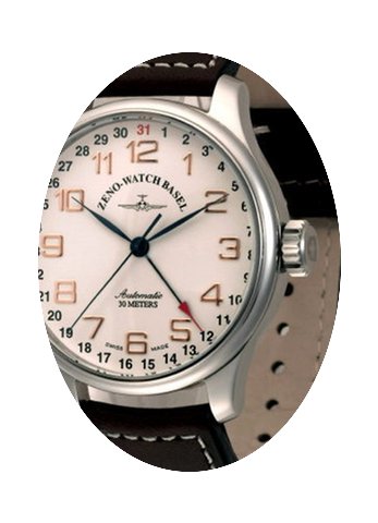 Zeno-Watch Basel OS Retro Pointer Date S...