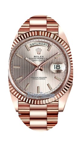 Rolex Day-Date 40mm Everose Gold Mens Wa...