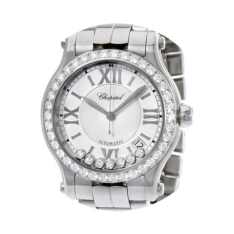 Chopard Happy Sport Medium Silver Dial D...