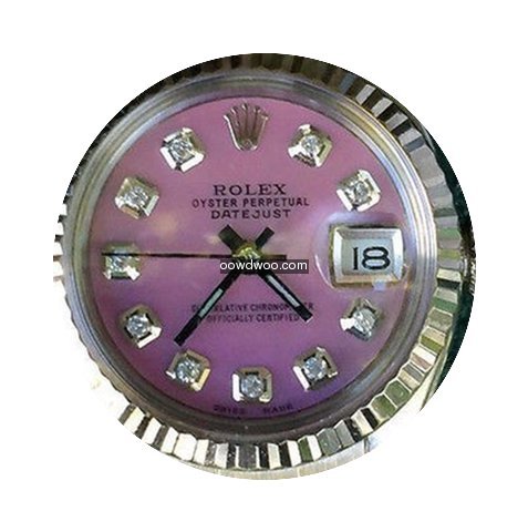Rolex Ladies Datejust Stainless Steel Oy...