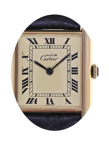 Cartier Mens Wristwatch Must de Cartier ...