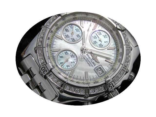 Breitling Chronomat Gt Perlmutt Zifferbl...