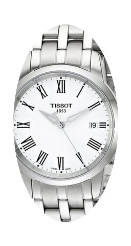 Tissot T-Classic Dream White Dial Stainl...
