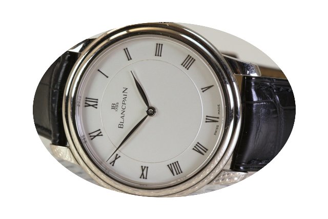 Blancpain Half Hunter Whitegold...