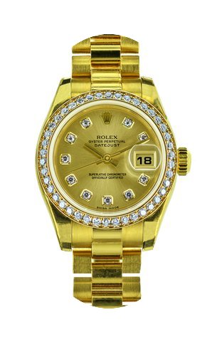 Rolex LADY DATEJUST 179138 DIAMOND BEZEL...