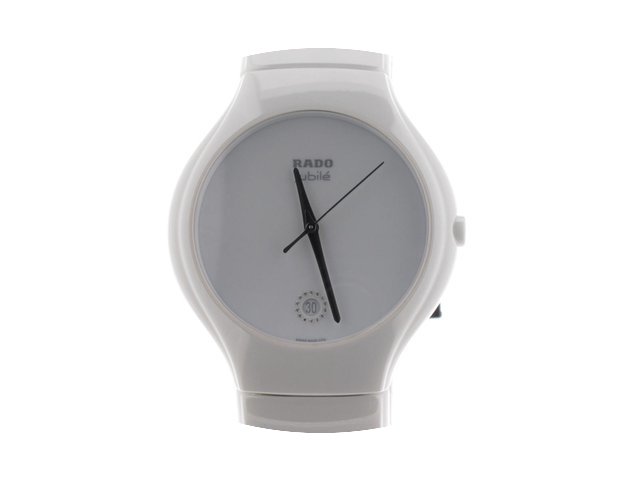 Rado True ceramica bianca e brillanti...