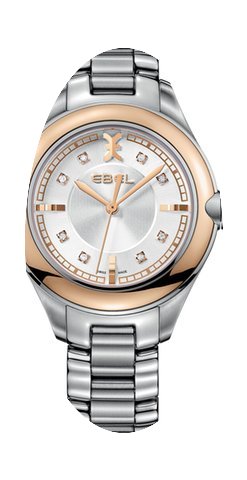 Ebel Onde Silver Diamond Dial Stainless ...