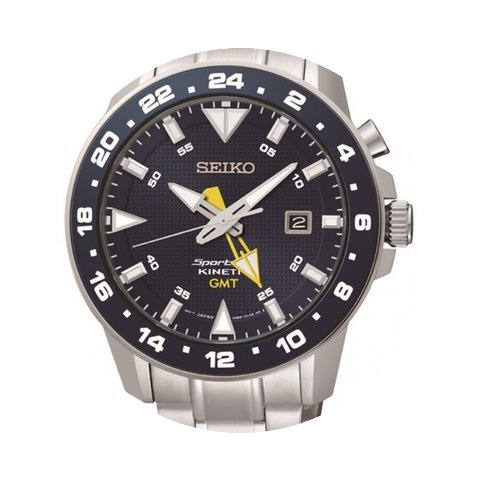 Seiko Sportura Kinetic GMT Herrenuhr SUN...