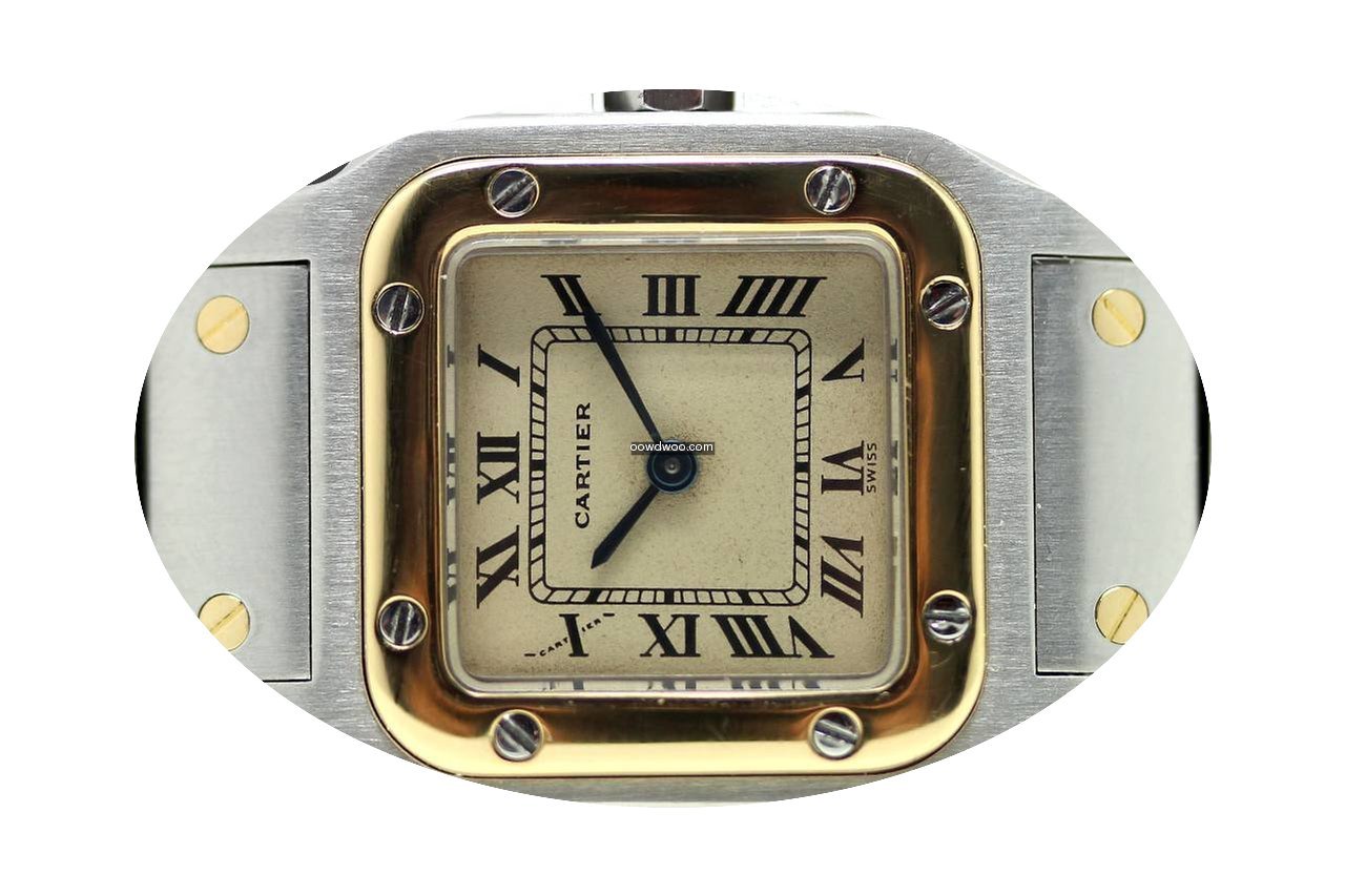 Cartier Santos Galbee Steel & Gold...