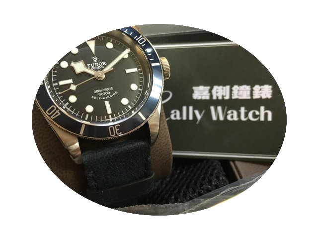 Tudor 79220B Heritage Black Steel STRAP ...