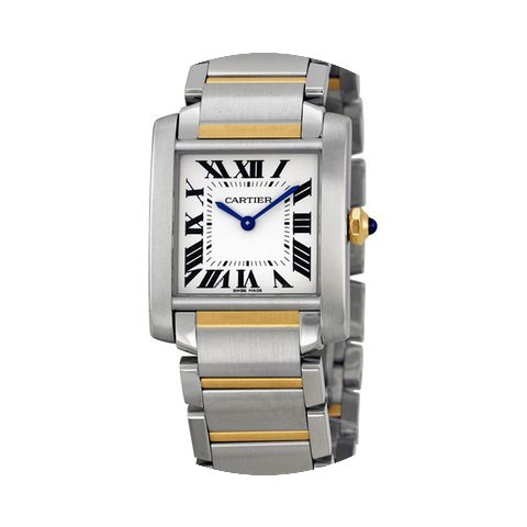 Cartier Tank Francaise 2 Tone Mid Size N...