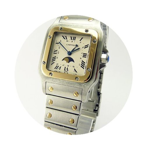 Cartier Santos Moonphase...