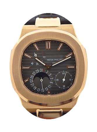 Patek Philippe 18k Rose Gold Nautilus...