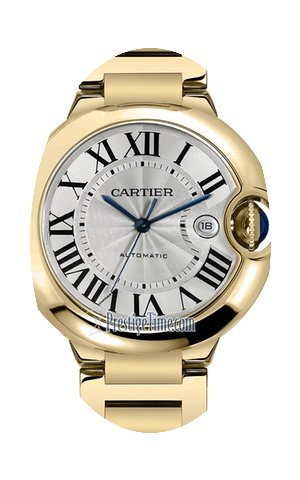 Cartier Ballon Bleu 42mm Mens Watch...
