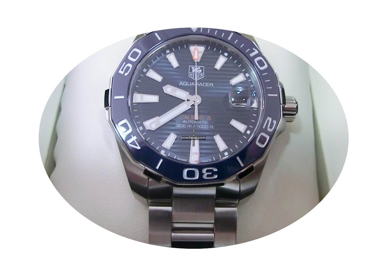 TAG Heuer Aquaracer 300m Calibre 5 Blue ...
