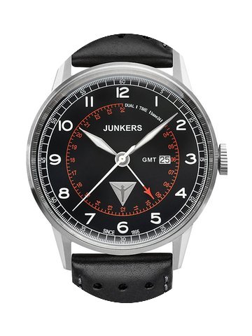 Junkers G38 6946-2 Dual Time schwarz 42 ...