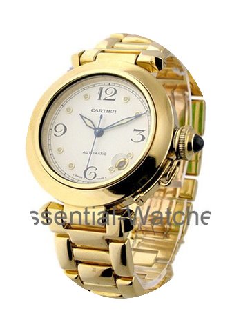 Cartier Pasha 32mm Yellow Gold on Bracel...