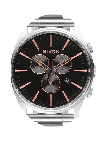 Nixon A386-2064 Sentry Chrono Gray Rose ...