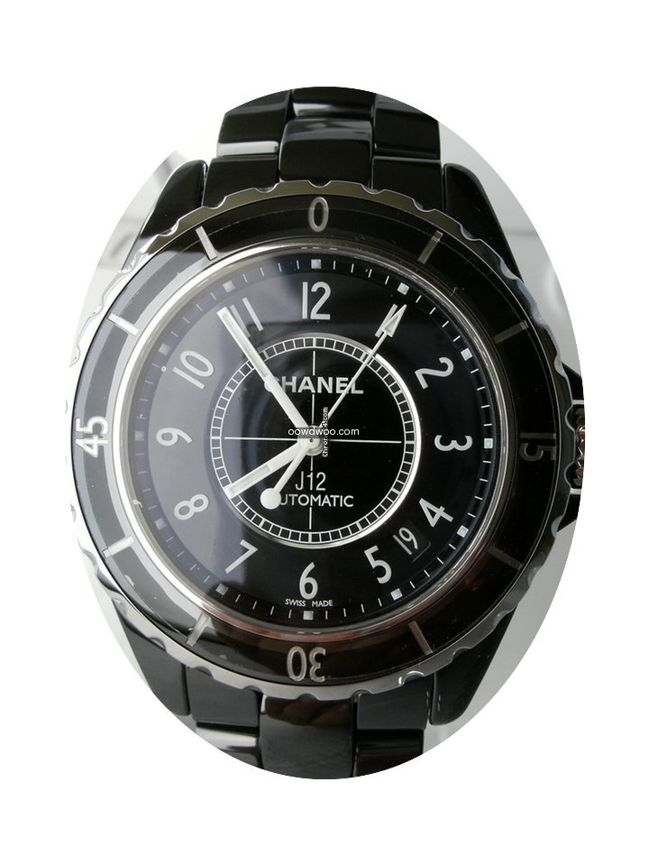 Chanel J12 38mm Black Ceramic...