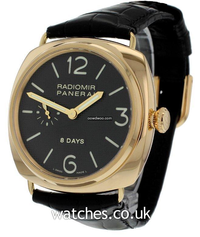 Panerai Radiomir 8 Days 18ct Rose Gold W...