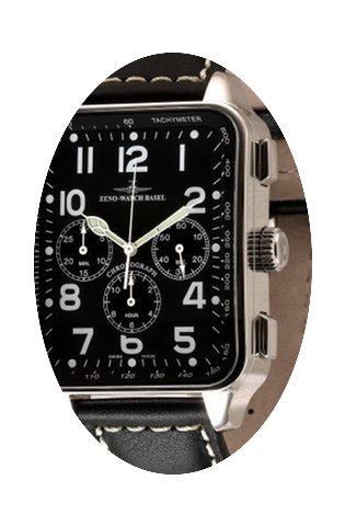 Zeno-Watch Basel Square Pilot Chronograp...