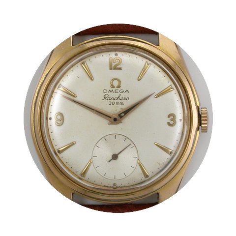 Omega RANCHERO Gold Plated...