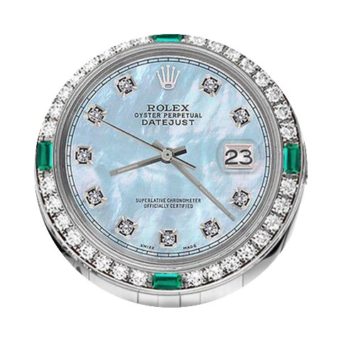 Rolex Ladies Rolex 26mm Datejust Baby Bl...