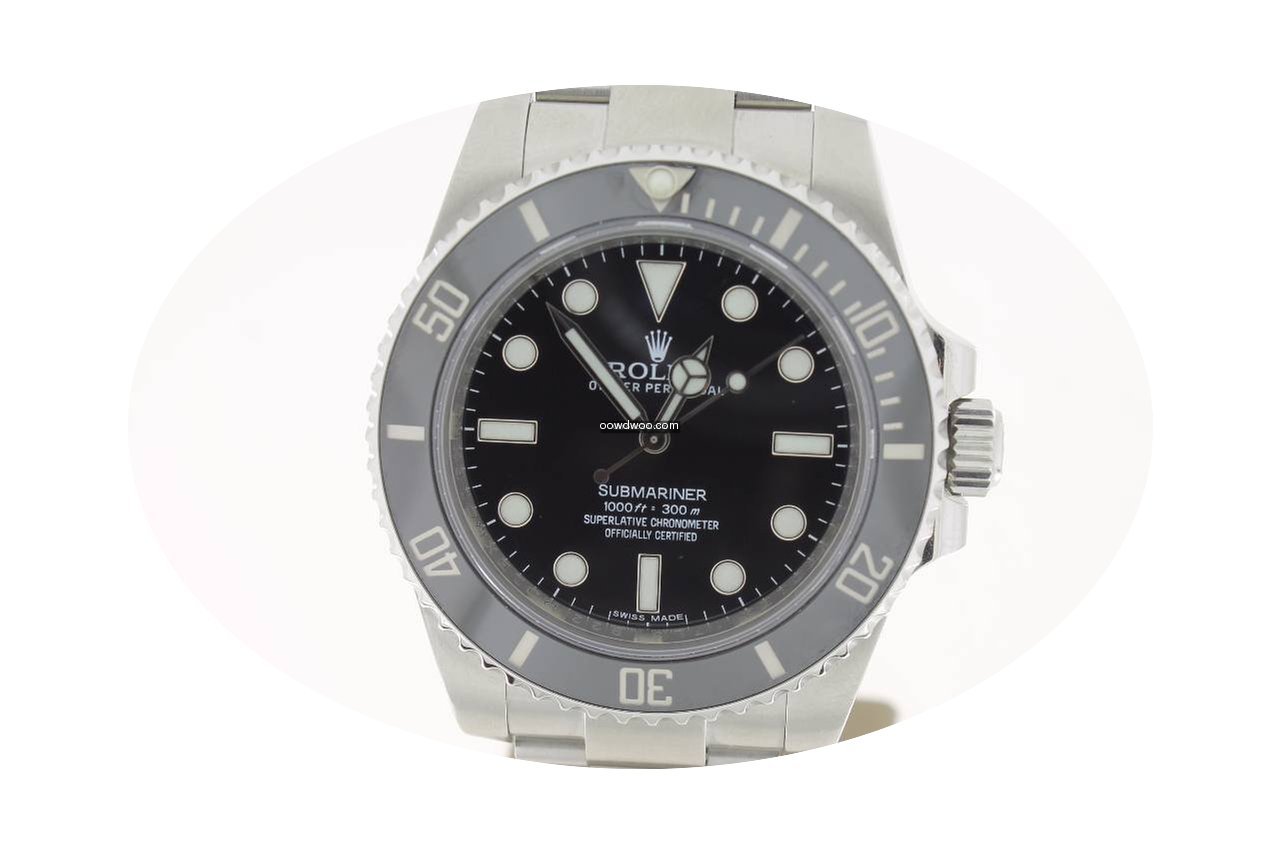 Rolex Submariner (No Date) 40mm steel MI...