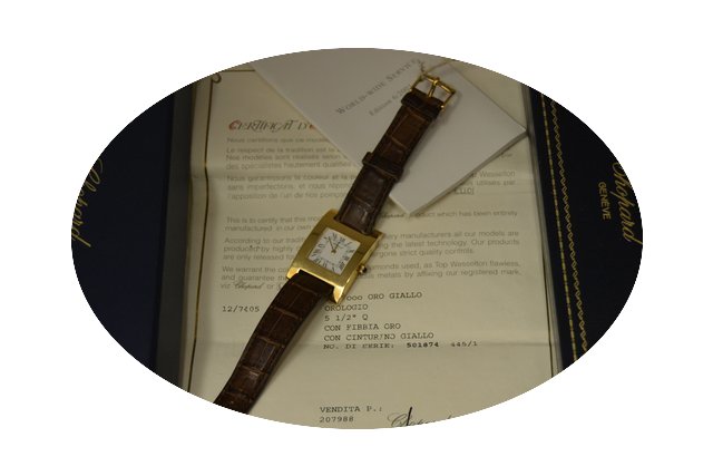 Chopard YOUR HOUR 18k YELLOW GOLD...