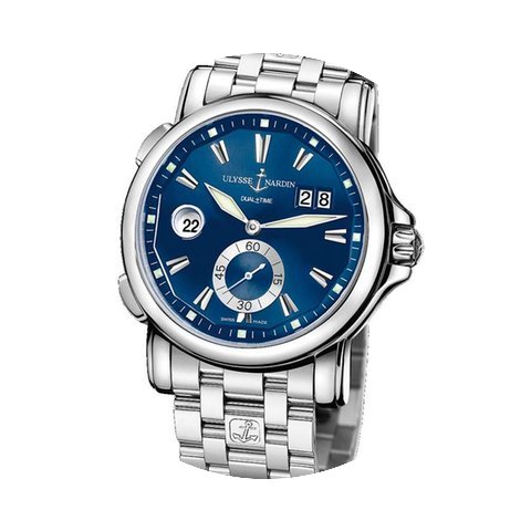 Ulysse Nardin Dual Time Stainless Steel ...