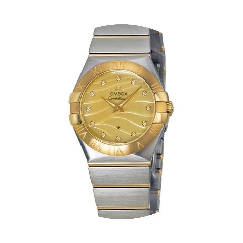 Omega Constellation Champagne Mother of ...