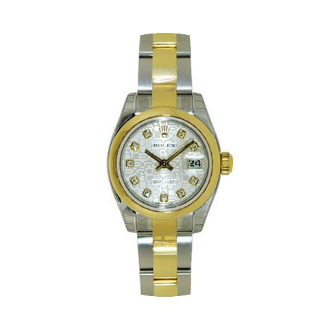 Rolex Lady DateJust - Two Tone Oyster...