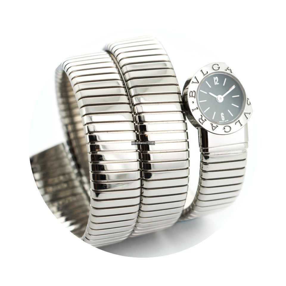 Bulgari Ladies Steel Serpenti Snake Tubo...