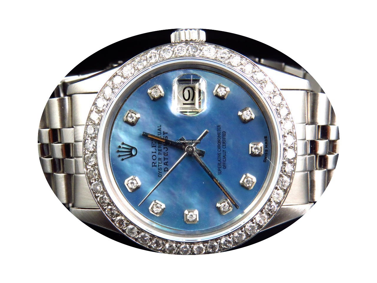 Rolex Mens Rolex Datejust Oyster Stainle...