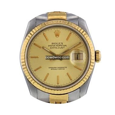 Rolex OYSTER PERPETUAL DATEJUST STELL AN...