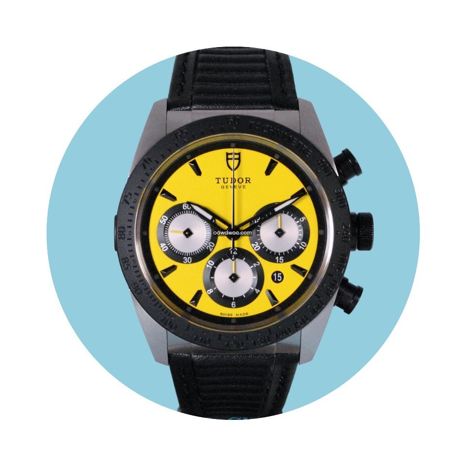 Tudor Fastrider Chrono Lederarmband -Neu...