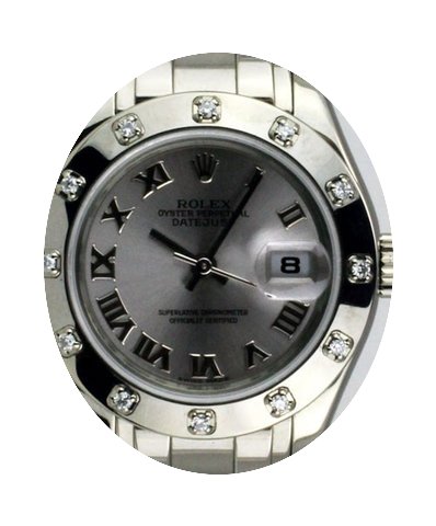 Rolex Masterpiece 18K White Gold Diamond...