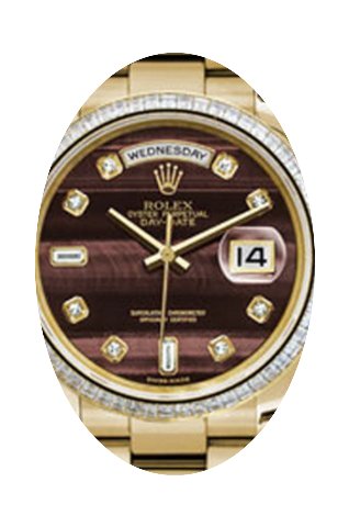 Rolex Day-Date 36 118398-BLSEYEBGDO Bull...