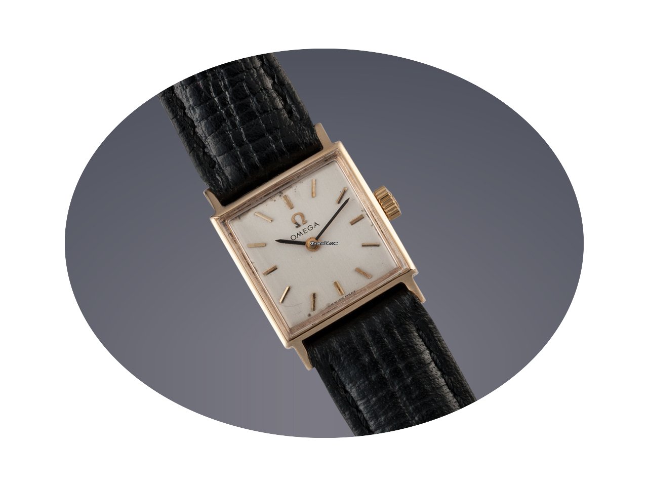 Omega Ladies 9ct gold manual...
