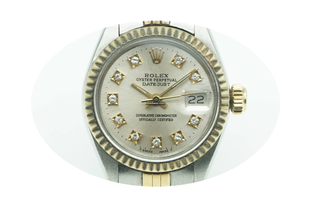 Rolex Lady Datejust Vintage 26mm two ton...