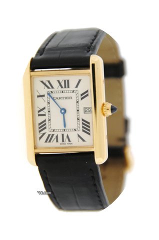 Cartier Tank Louis 18K Yellow Gold...