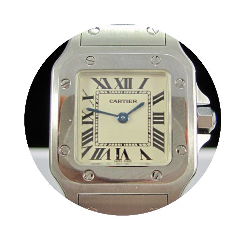 Cartier Santos Galbee Stainless Steel...