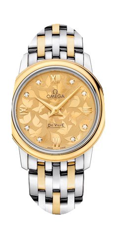 Omega De Ville Prestige Butterfly Champa...